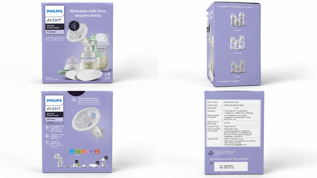 Philips Avent Essential Manual Breast Pump – SCD417/20
