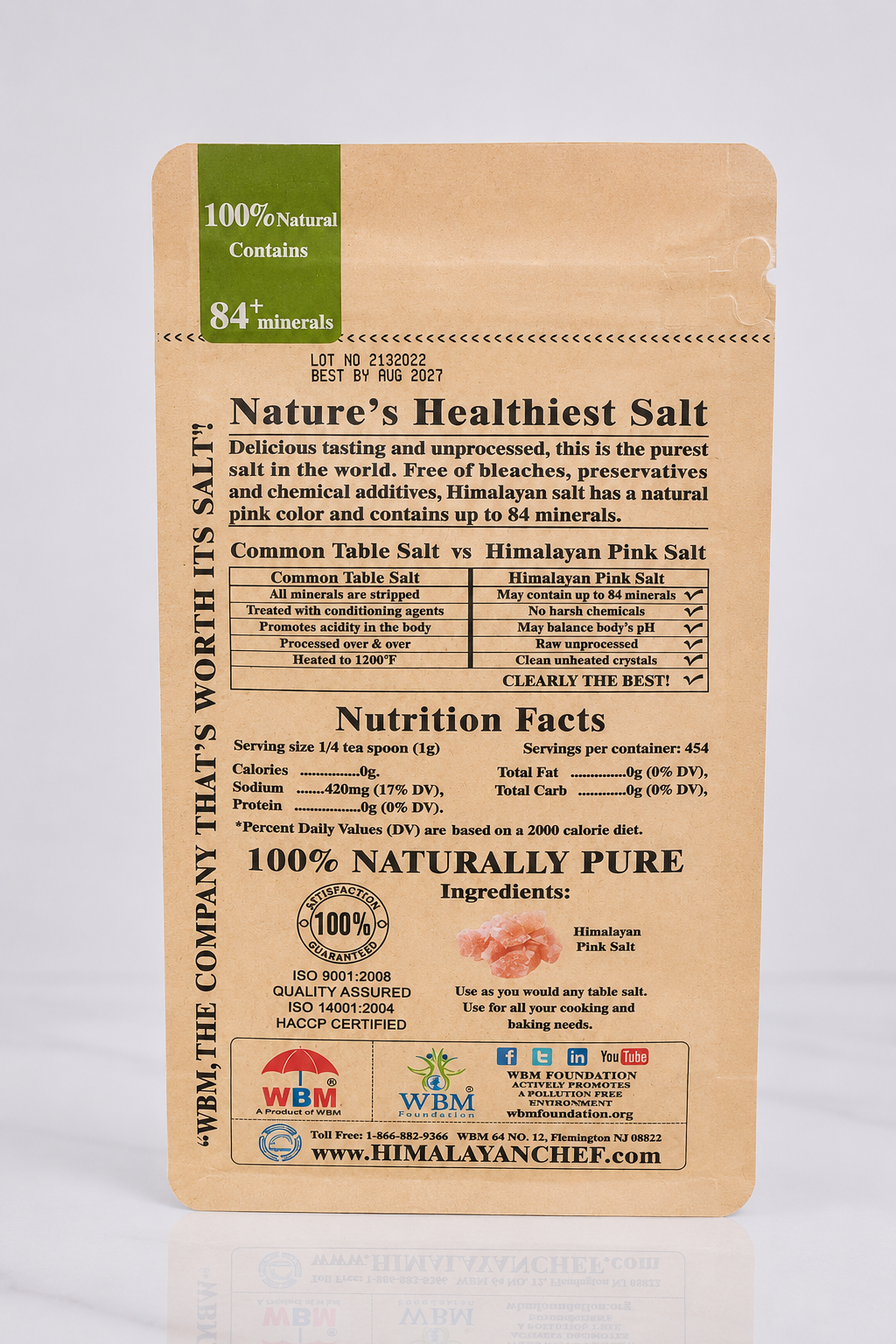 Himalayan Pink Salt (Fine)