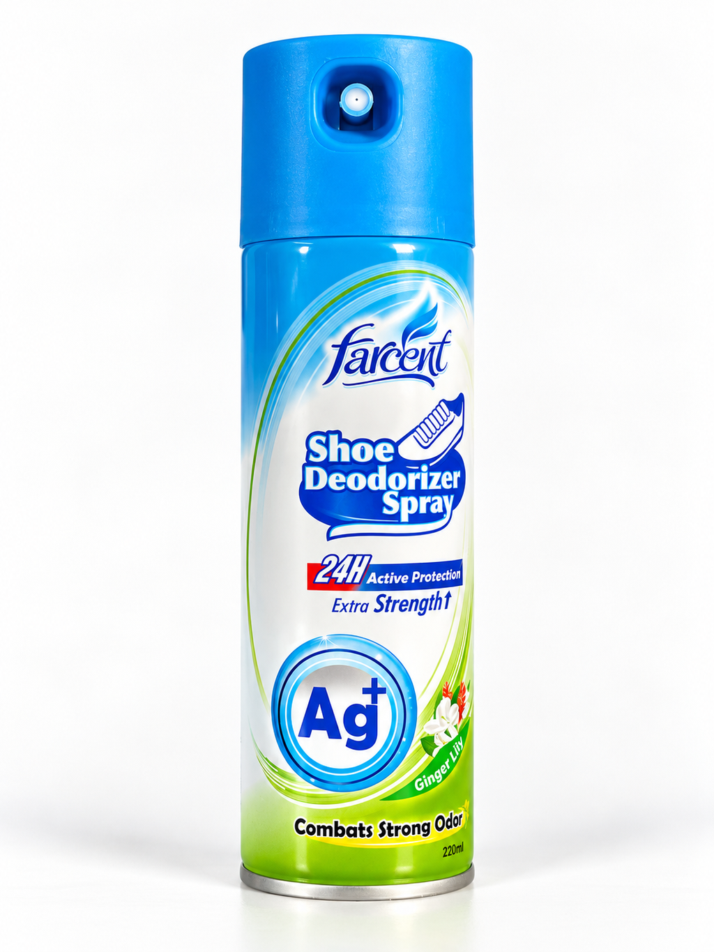 Farcent Shoe Deodorizer Spray – Extra Strength Ag+