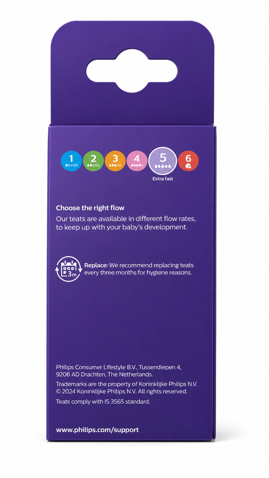 Philips Avent Natural Response Teat – Flow 3 / 4 / 5 – 2 Pack