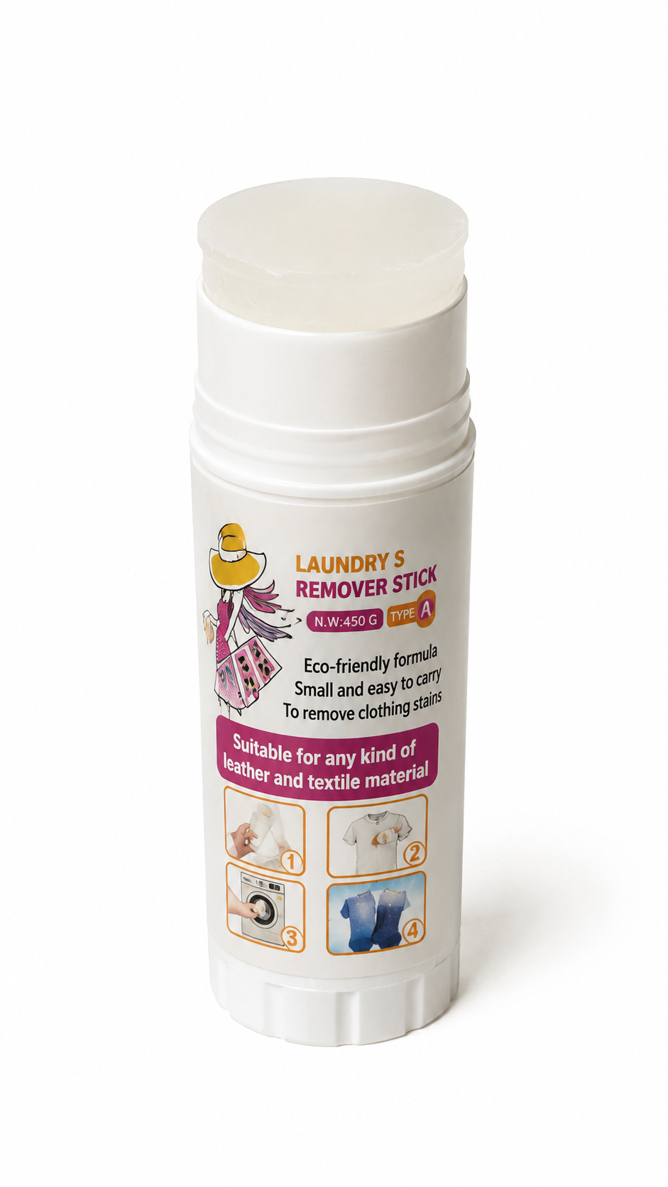 Laundry Stain Remover Stick – 50g | Eco-Friendly Formula