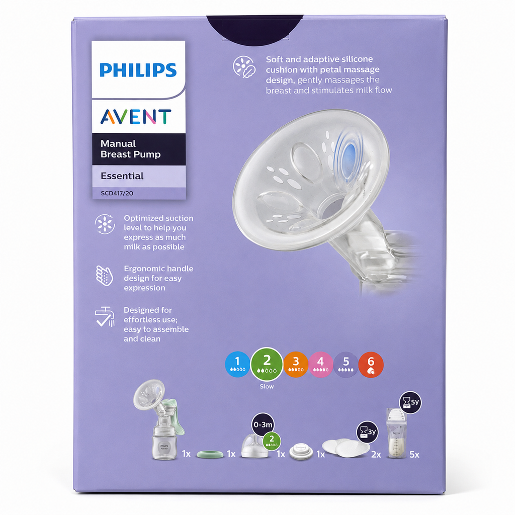 Philips Avent Essential Manual Breast Pump – SCD417/20