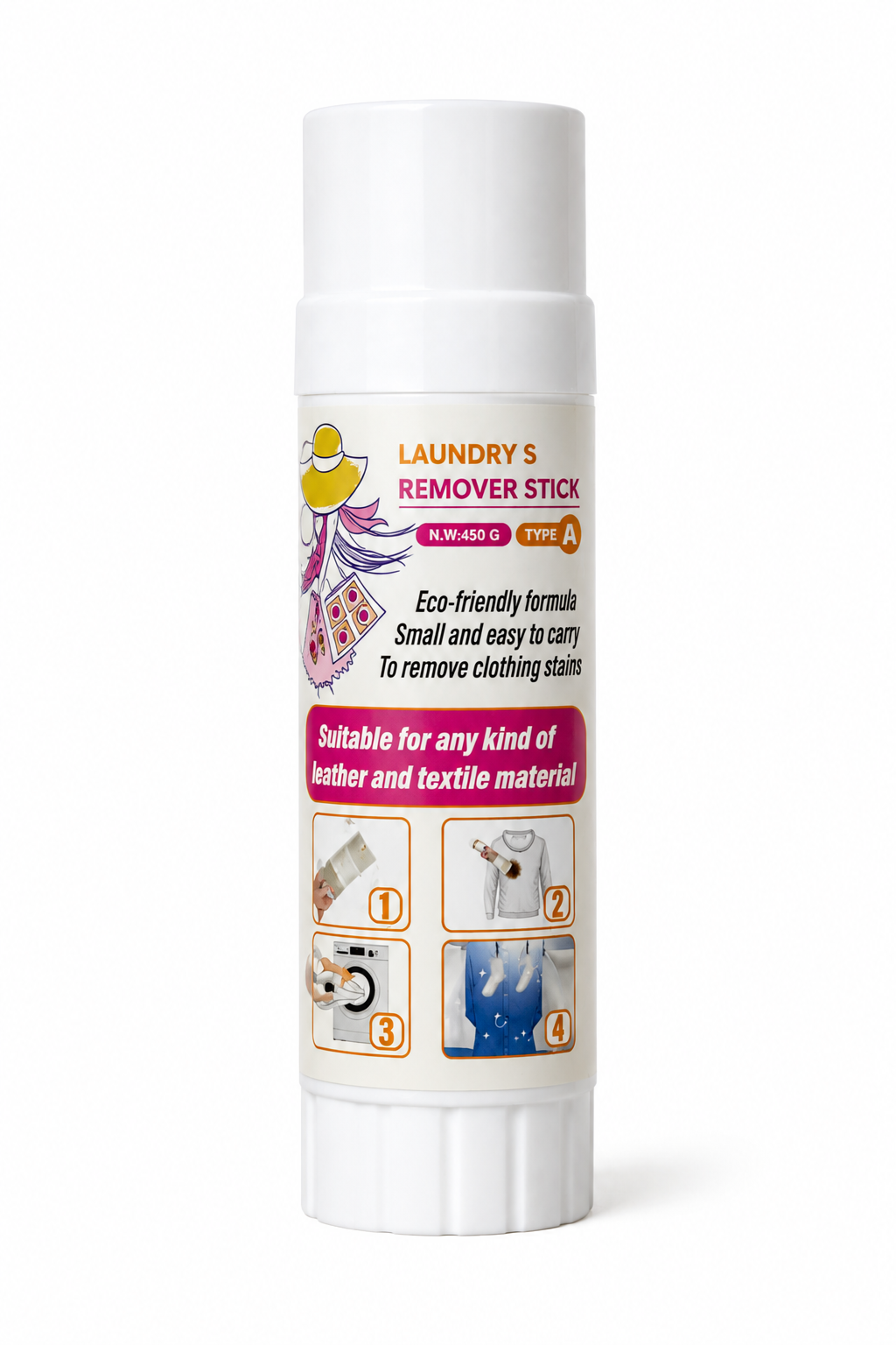 Laundry Stain Remover Stick – 50g | Eco-Friendly Formula