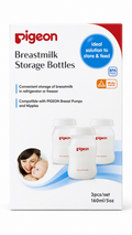 Pigeon Breastmilk Storage Bottles – 3pcs Set | 160ml / 5oz | BPA Free