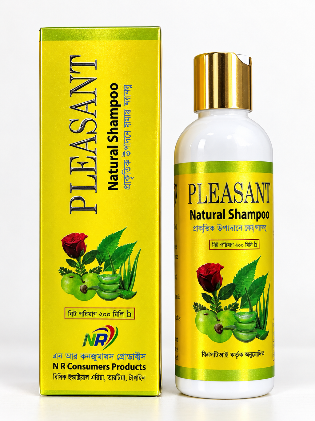 PLEASANT Natural Shampoo – Herbal Hair Care | 200ml